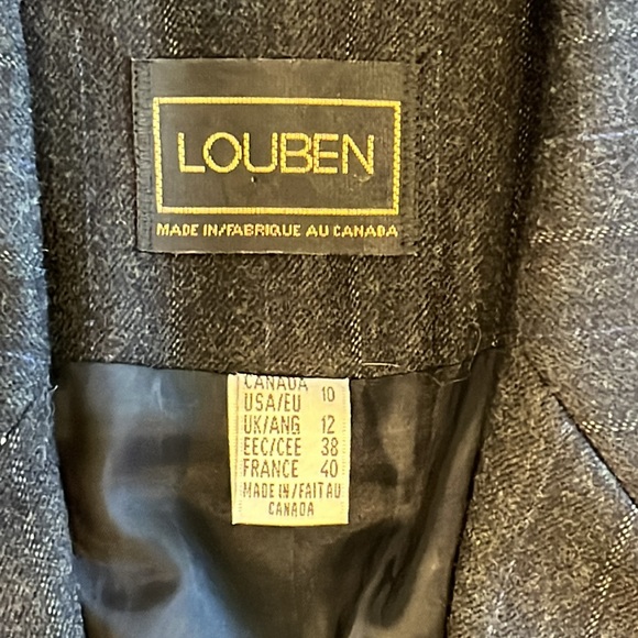 Louden wool lined strapless dress and jacket - Picture 15 of 16